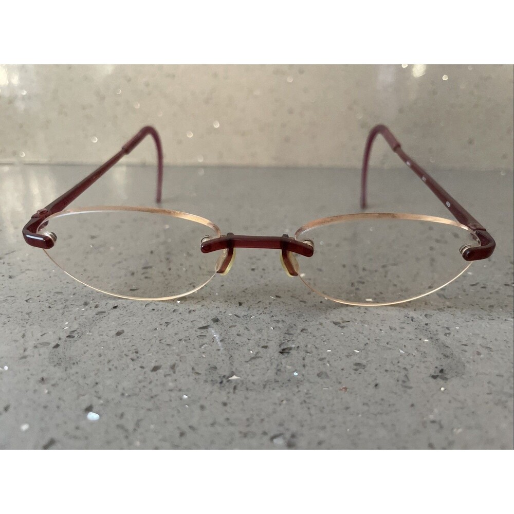 Nautica Eyeglasses Eye Glasses Frames ONLY N63 311 Japan 155 pink purple rimless